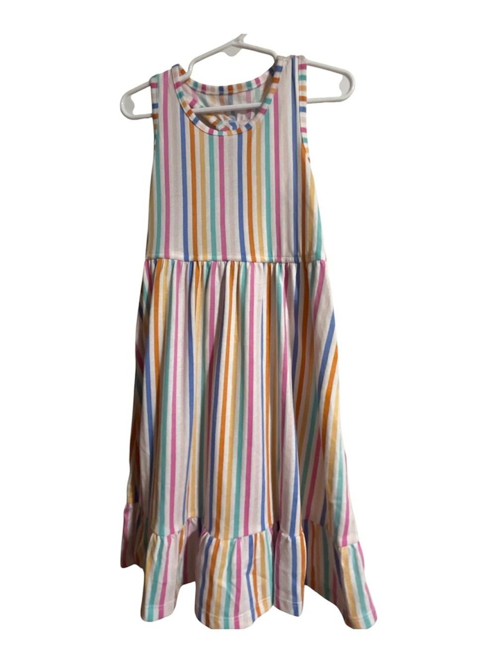 Thereabouts Girls Multicolor Stripe Sleeveless Sundress  Dress Size 4 NWT